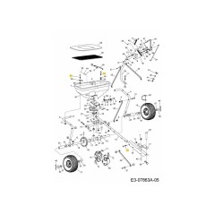VITE ESAGONALE 1/4-20X2"LG AF-46699 ORIGINALE MTD
