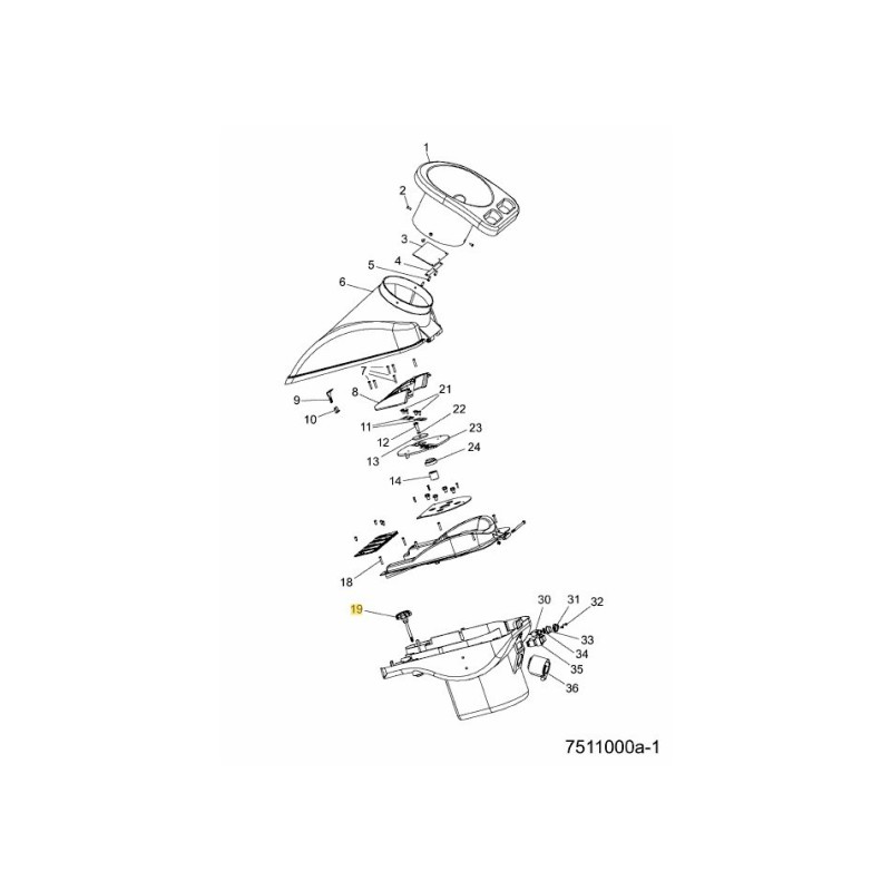 SCREW ADJUSTMENT 7511033 ORIGINAL MTD
