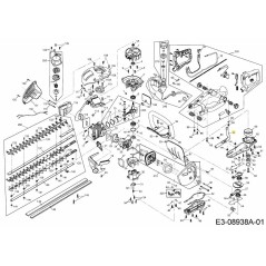 TUBO DE ESCAPE 092.63.676 ORIGINAL MTD | Newgardenstore.eu