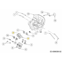 Admission à ressort 751-15812 ORIGINAL MTD | Newgardenstore.eu