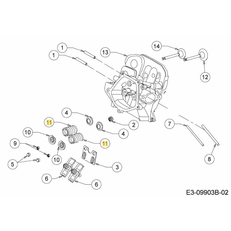 Einlassfeder 751-15812 ORIGINAL MTD Einlassfeder 751-15812 ORIGINAL MTD