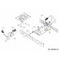 STAFFA DI MONTAGGIO INTERRUTTORE 783-09308 ORIGINALE MTD