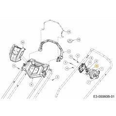PLT:RACK:5T:CBL ADJ BAIL 787-04344A-Z ORIGINAL MTD