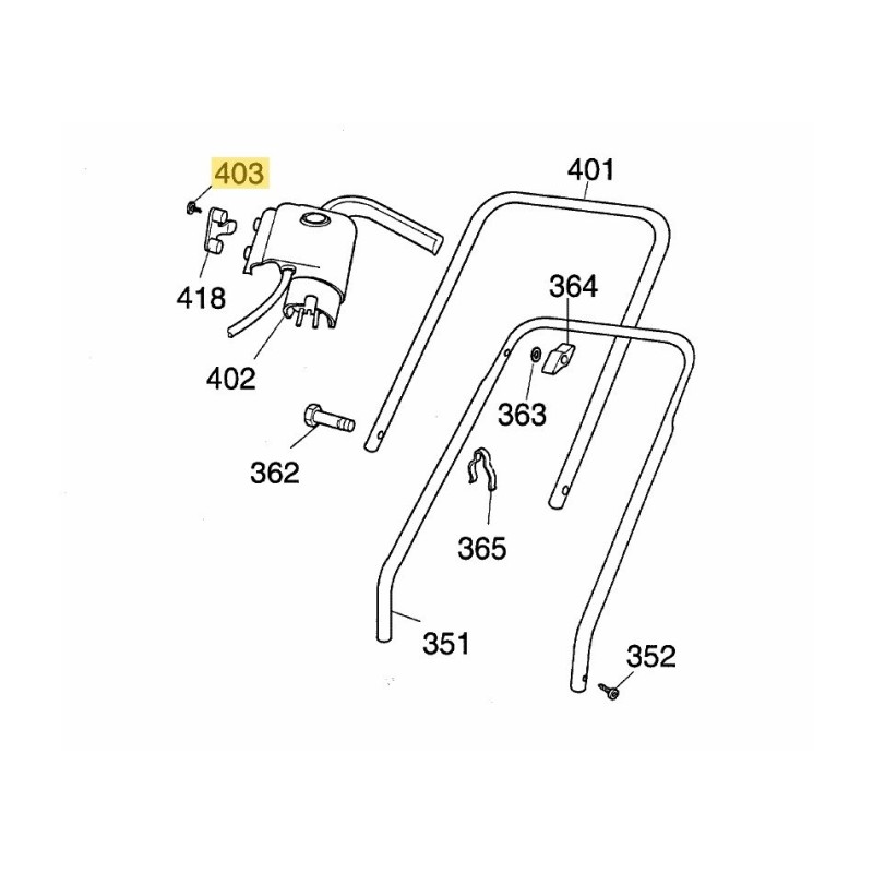 Schraube, PT KA 40 x 22 0012883 Original MTD