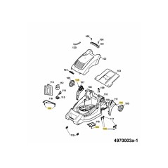 Vis Torx K50X20-WN1451-Torx 0012634 d'origine MTD | Newgardenstore.eu