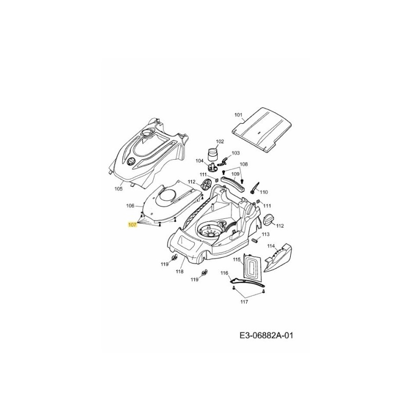 VITE 0012896 ORIGINALE MTD