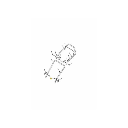 vite M8x25 DIN604 4.8vert 0013671 ORIGINALE MTD | Newgardenstore.eu