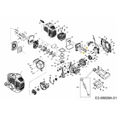 TORNILLO M5X55 092.63.053 ORIGINAL MTD