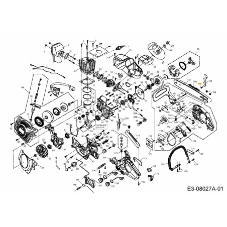 SCREW M5X10 092.63.216 ORIGINAL MTD | Newgardenstore.eu