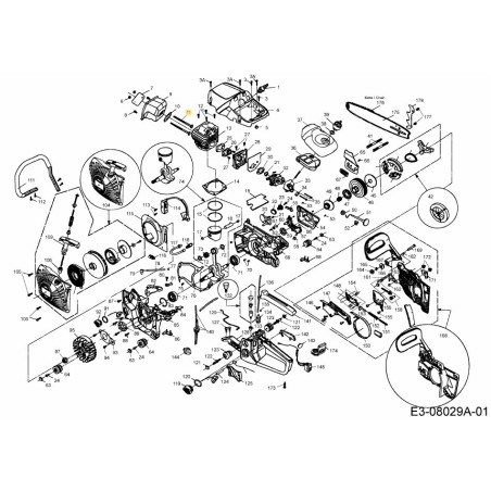 VIS M5X84 092.63.230 ORIGINALE MTD | Newgardenstore.eu