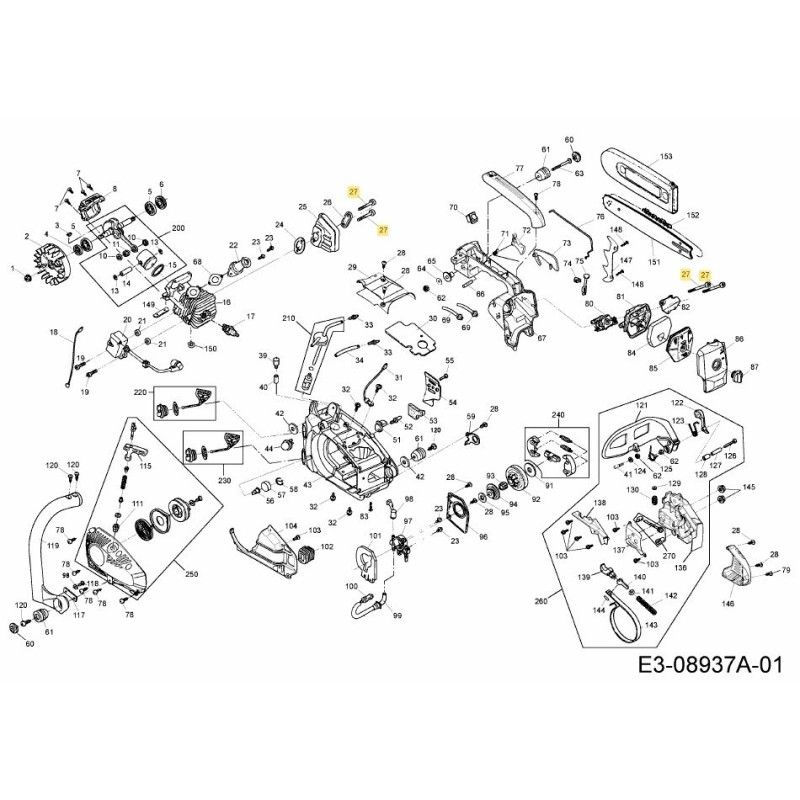 VITE M5X45 092.63.400 ORIGINALE MTD