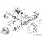 Vis M5x35 092.63.593 d'origine MTD