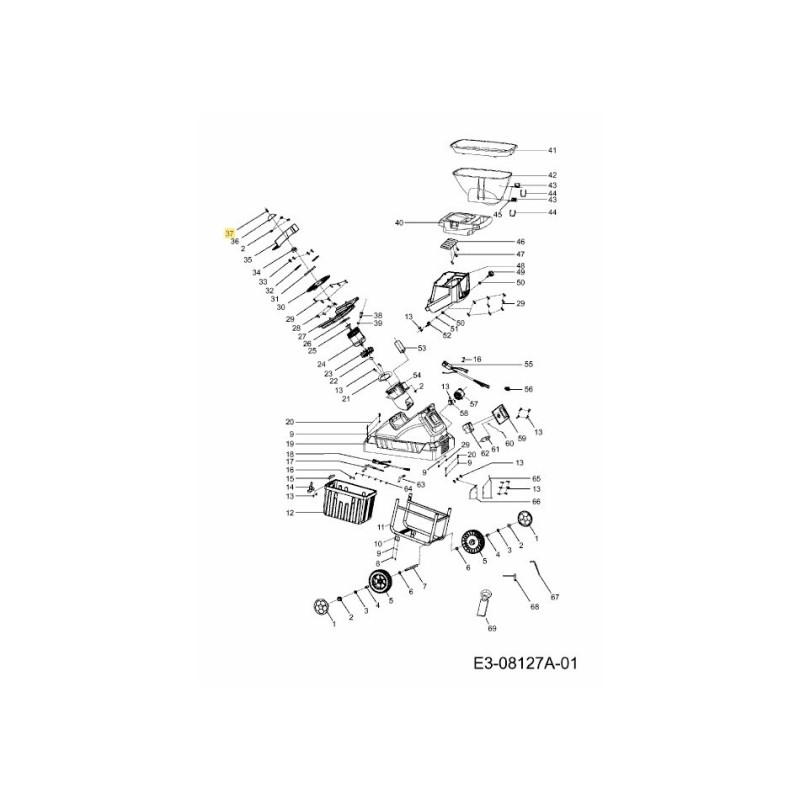 Schraube 092.64.037 ORIGINAL MTD