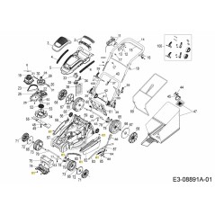 VITE M4X16 092.64.452 ORIGINALE MTD | Newgardenstore.eu