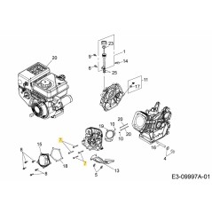 Schraube M4-0,7x55 710-04965 Original MTD