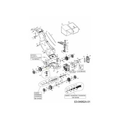 Schraube M6x20 710-05192 Original MTD
