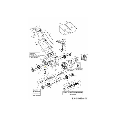 SCREW M6X20 710-05192 ORIGINAL MTD | Newgardenstore.eu