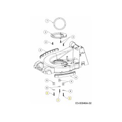 SCHRAUBE:TT:M8:45:PANTRXI 710-06616 ORIGINAL MTD