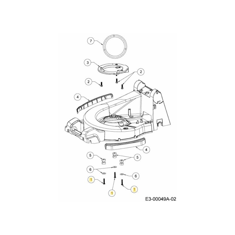 VITE TT M8 45 PANTRXI 710-06616 ORIGINALE MTD
