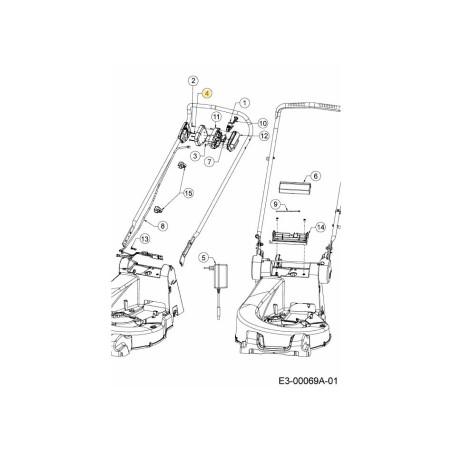 SCREW:TORX .159 OD x 1 710-06641 ORIGINAL MTD | Newgardenstore.eu