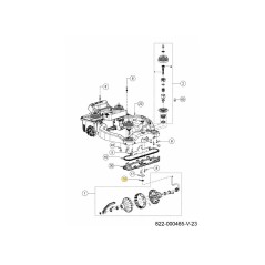 rondelle 731-22660 ORIGINALE MTD