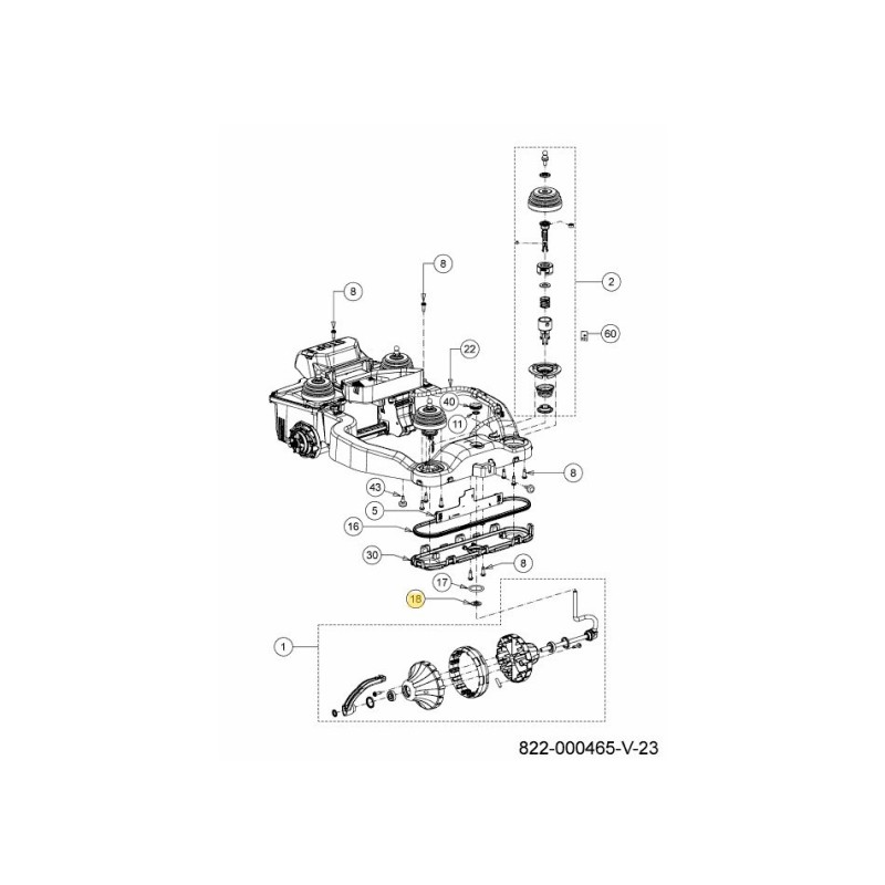 Unterlegscheibe 731-22660 ORIGINAL MTD