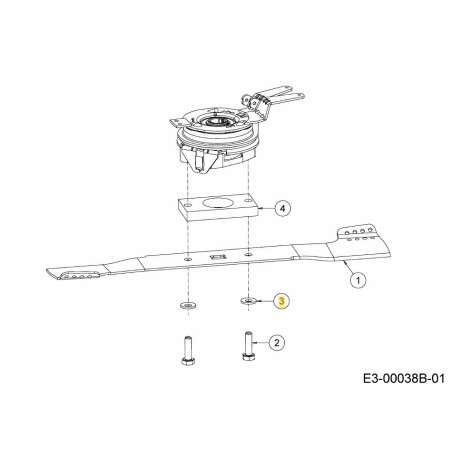 WASHER:BLVL:10.5mmX23mmx2.5 736-05542 ORIGINAL MTD | Newgardenstore.eu