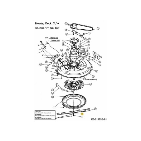 WASH:BELL:10.5 DIN 6340 736-0684 ORIGINAL MTD | Newgardenstore.eu