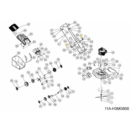 washer 092.70.074 ORIGINAL MTD | Newgardenstore.eu