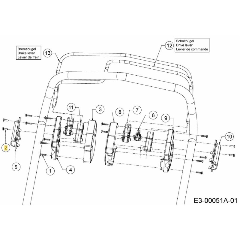 SCR TORX K40 x 12 WN 1451 710-04632 ORIGINALE MTD