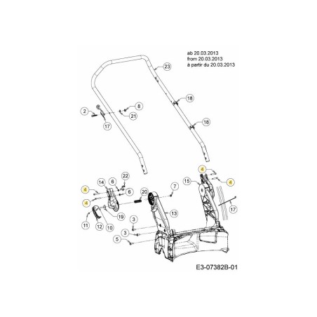 VITE 710-05473 ORIGINALE MTD | Newgardenstore.eu