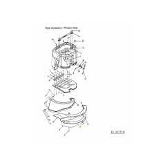 VITE HHCS 1/4-20 2.75 GR5 STD 710-0564 ORIGINALE MTD | Newgardenstore.eu