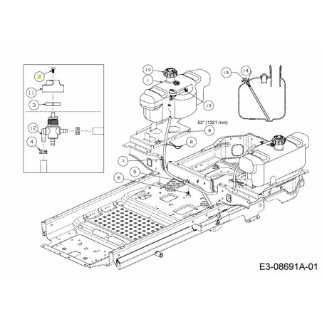 Vite 710-06152 ORIGINALE MTD | Newgardenstore.eu