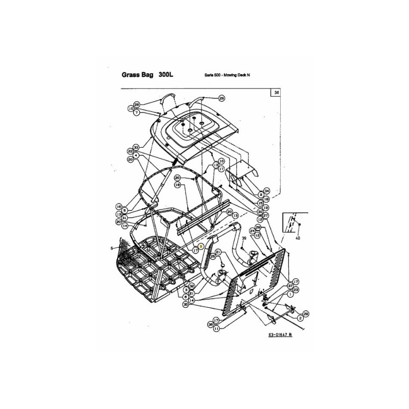 VITE ESAGONALE M6x25 DIN 933-8.8 710-1399 ORIGINALE MTD