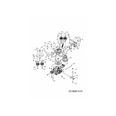 VITE HHCS M10-1.5 25mm GR8.8 710-3208 ORIGINALE MTD | Newgardenstore.eu