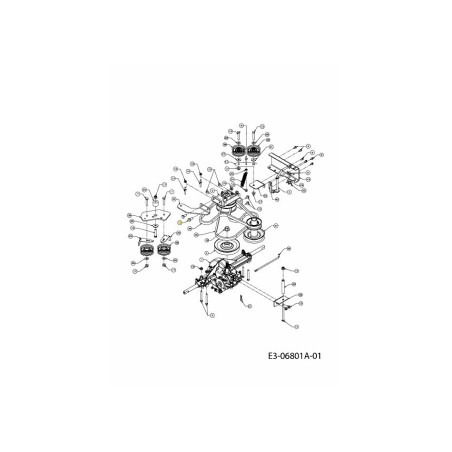 VITE HHCS M10-1.5 25mm GR8.8 710-3208 ORIGINALE MTD | Newgardenstore.eu