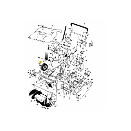 WASHER-FLAT: 510 x 750 x 033 736-0108 ORIGINAL MTD | Newgardenstore.eu