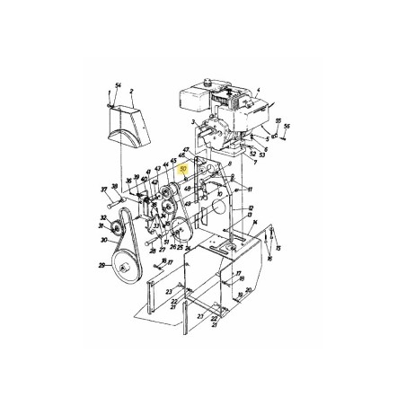 WASH:BELL:.389 x 1,120 x.030 736-0219 ORIGINAL MTD | Newgardenstore.eu