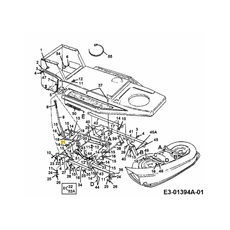LAVADO: EMPUJE:0.378X0.705X0.030 736-0314 ORIGINAL MTD