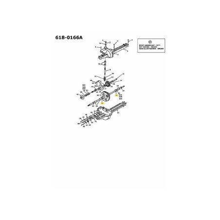 WASH:THRST:.760 x 1500 x.060 736-0445 ORIGINAL MTD | Newgardenstore.eu