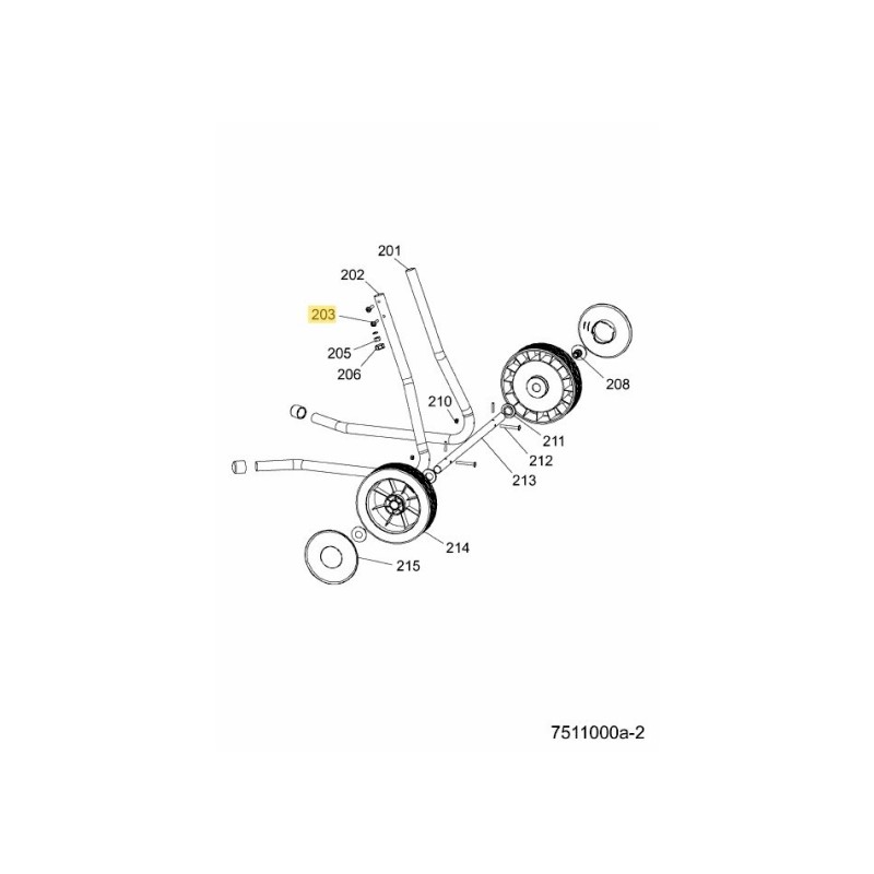 Vite L2 3.01.02.32.066R 7511189 ORIGINALE MTD