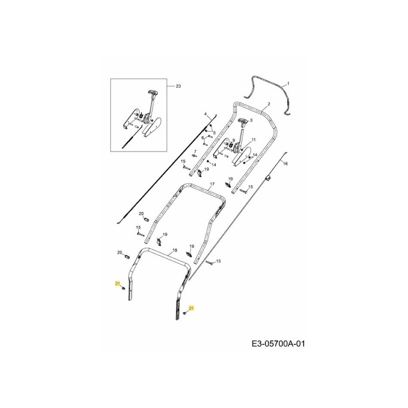 VITE 0010404 ORIGINALE MTD