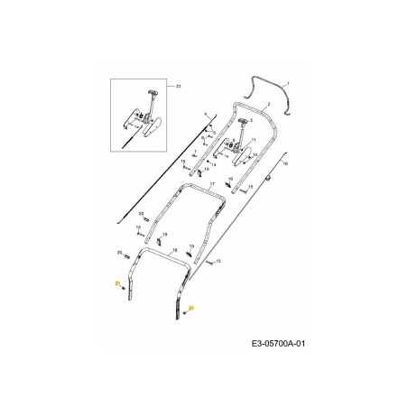 VITE 0010404 ORIGINALE MTD | Newgardenstore.eu