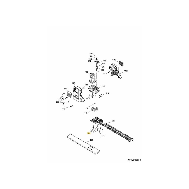 VITE 0012619 ORIGINALE MTD