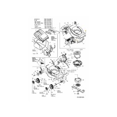 Vis à tête fraisée M6 x 1,12 mm DIN 7500 710-04203A ORIGINAL MTD | Newgardenstore.eu