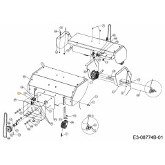 SCREW M8X1.25:50.00-8.8 710-06381 ORIGINAL MTD | Newgardenstore.eu