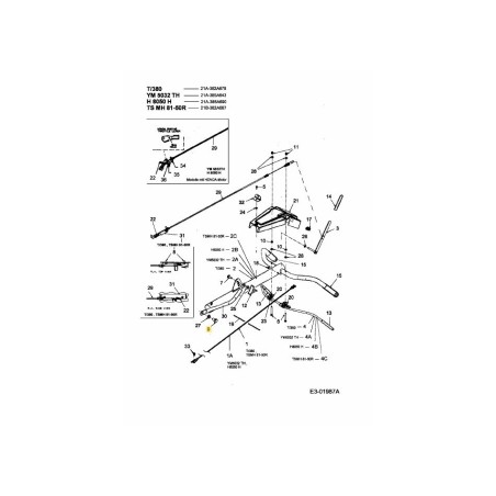 VITE HHCS 1/2-20 .750 GR5 STD 710-3194 ORIGINALE MTD | Newgardenstore.eu