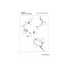 Windschutzscheibenwelle 751-11610 Original Montiert | Newgardenstore.eu