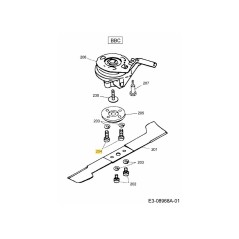 SCREW M10X40 (SV4/SV4M) 0011422 ORIGINAL MTD