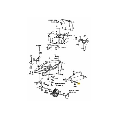 Vite 23.5427.47 ORIGINALE MTD | Newgardenstore.eu